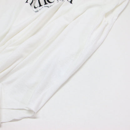 × L'Appartement 25春夏 ロゴプリント Tシャツ / Off the grid T-shirt プルオーバー ラウンドネック 半袖 フレンチスリーブ コットン