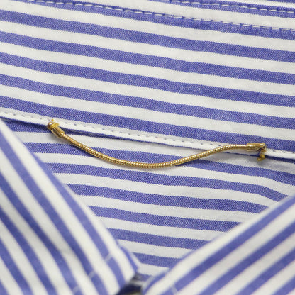 25春夏 ストライプ コットン シャツ / Washed Relax Shirts ブラウス 長袖 オーバーサイズ