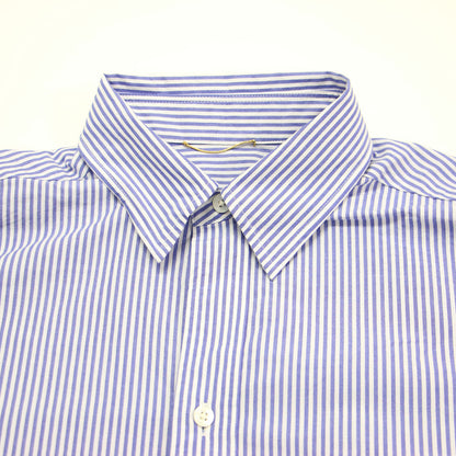 25春夏 ストライプ コットン シャツ / Washed Relax Shirts ブラウス 長袖 オーバーサイズ