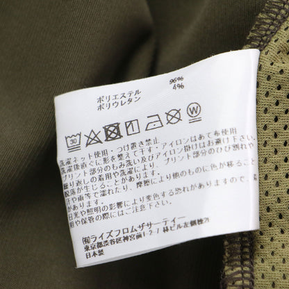 × AMERICANA 25春夏 クール リラックス Tシャツ / Cool Relax Tee プルオーバー 5分袖 ラグラン クルーネック ロゴ ワイド 接触冷感