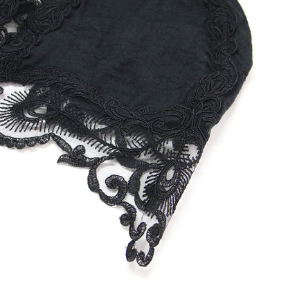 25春夏 レース ビスチェ / BRA TOP ブラウス ノースリーブ Vライン フラワー 刺繍 コットン