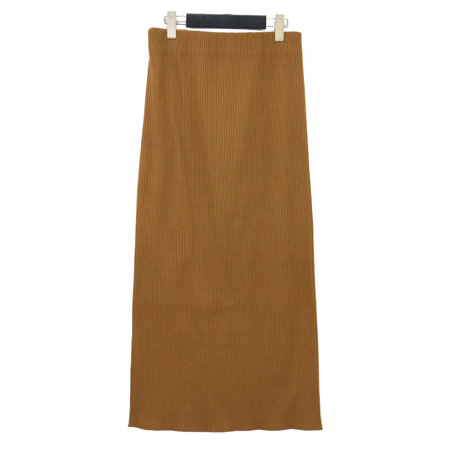 24春夏 トタンテレコ タイトスカート / ロング丈 Iライン スリット ウエストゴム ストレッチ コットン