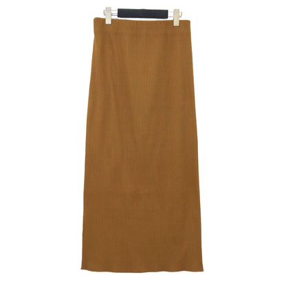 24春夏 トタンテレコ タイトスカート / ロング丈 Iライン スリット ウエストゴム ストレッチ コットン