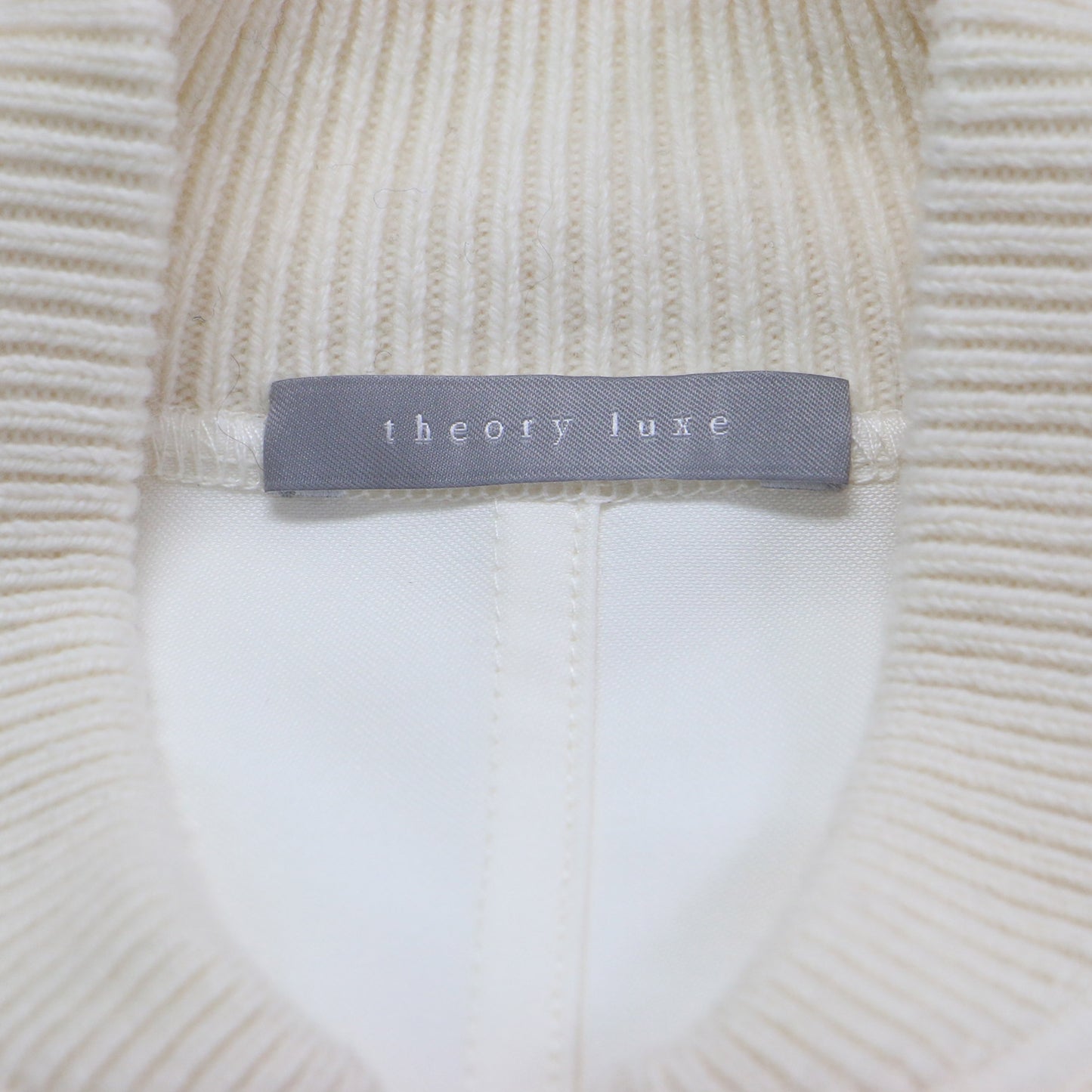 24秋冬 ボンバー フェルト 切替 ニット ブルゾン / Chelsea Satin Combo Kensie ジャケット 長袖 ギャザー ドロップショルダー ウール カシミヤ