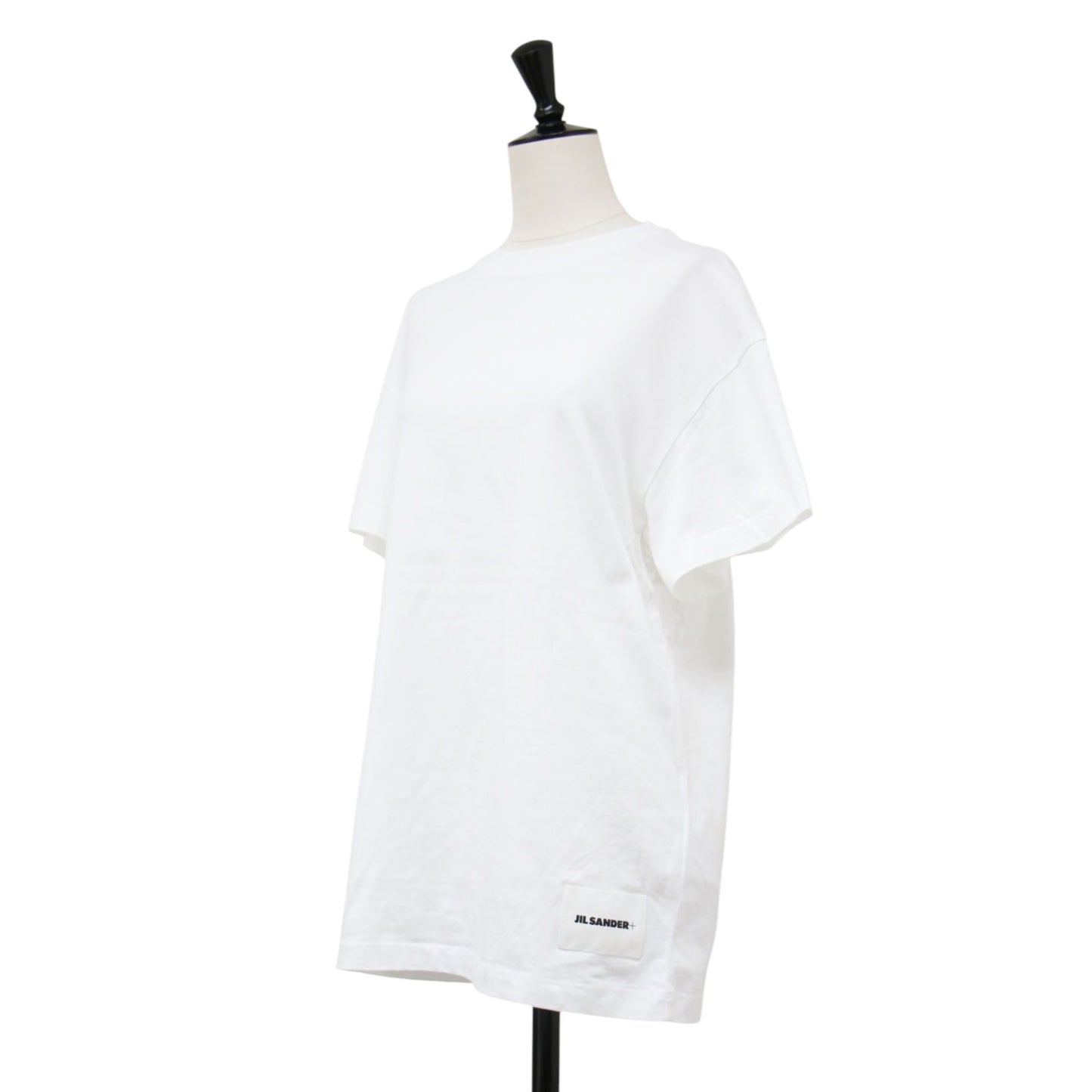コットン オーバーTシャツ / カットソー 半袖 クルーネック ワイド