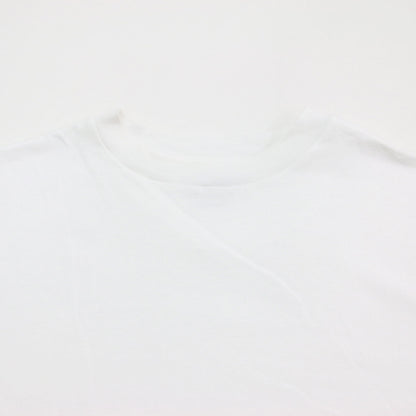 コットン オーバーTシャツ / カットソー 半袖 クルーネック ワイド