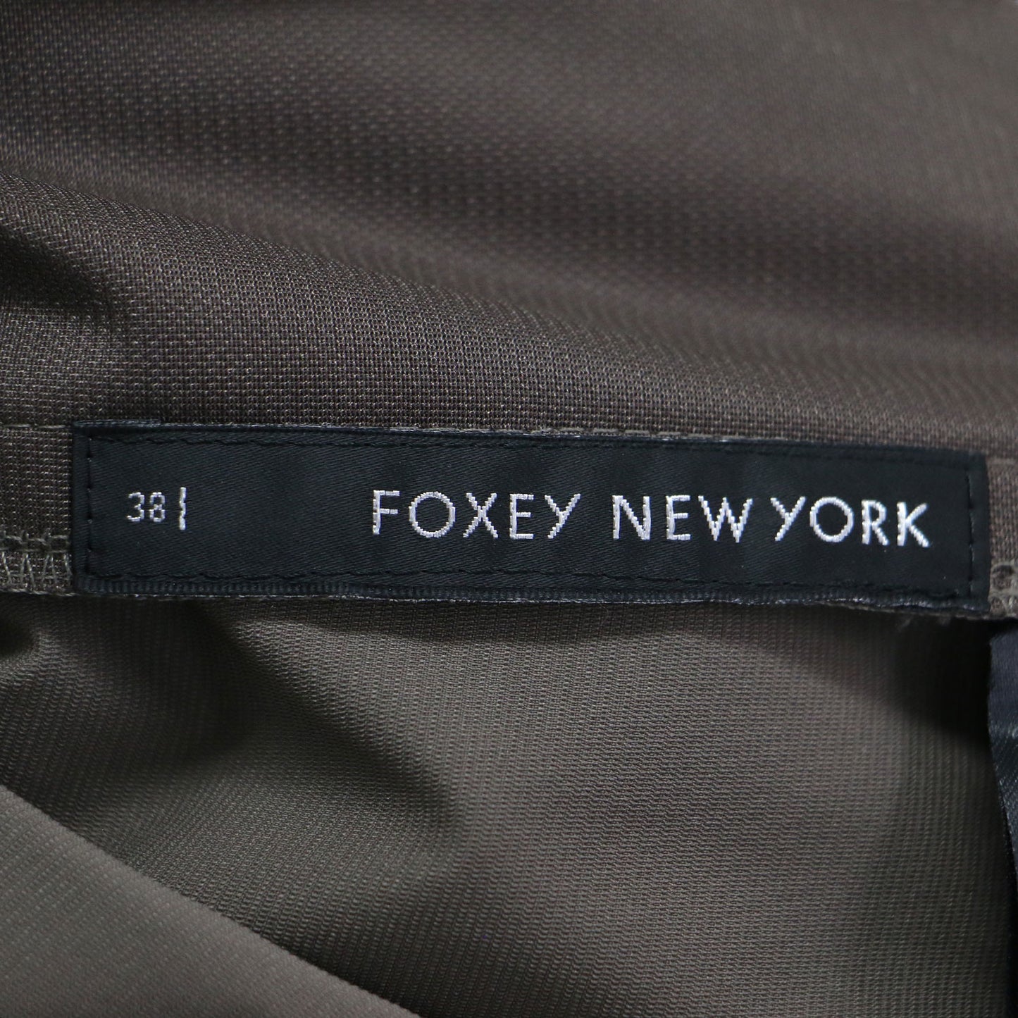 ノースリーブ タック フレア ワンピース / ミディワンピース ナイロン