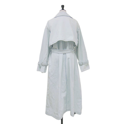 25春夏 ハイブリーチ トレンチコート / HI BREACH TRENCH COAT ロング デニム コート ベルト シザー ロゴ ボタン コットン