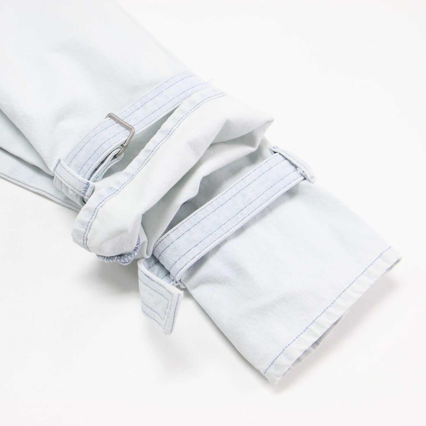 25春夏 ハイブリーチ トレンチコート / HI BREACH TRENCH COAT ロング デニム コート ベルト シザー ロゴ ボタン コットン