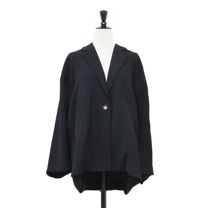 24春夏 シックン ボックス ジャケット / THICKEN BOX JACKET ワイド ドロップショルダー 長袖 ロングベンツ ストレッチ ウォッシャブル