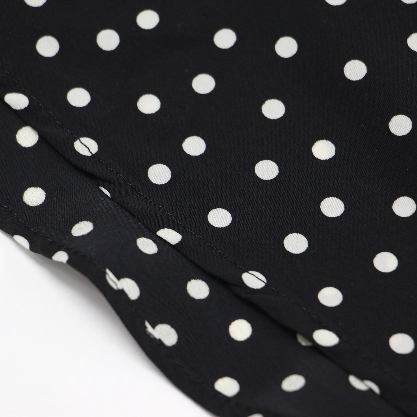 22秋冬 カーニバル ポルカドット フレアスカート / polka dot flared skirt Carnival ウエストゴム ロング丈 タック