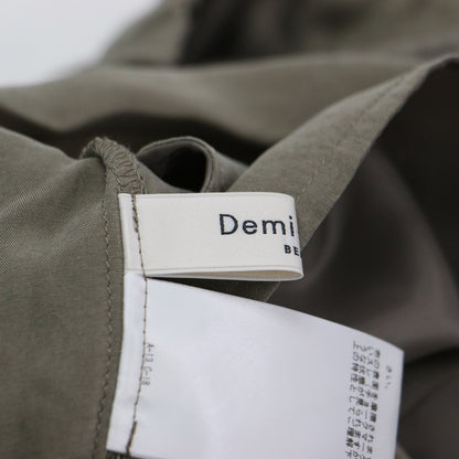 25春夏 1タック フィブリルパンツ / ワイドパンツ ストレート サテン