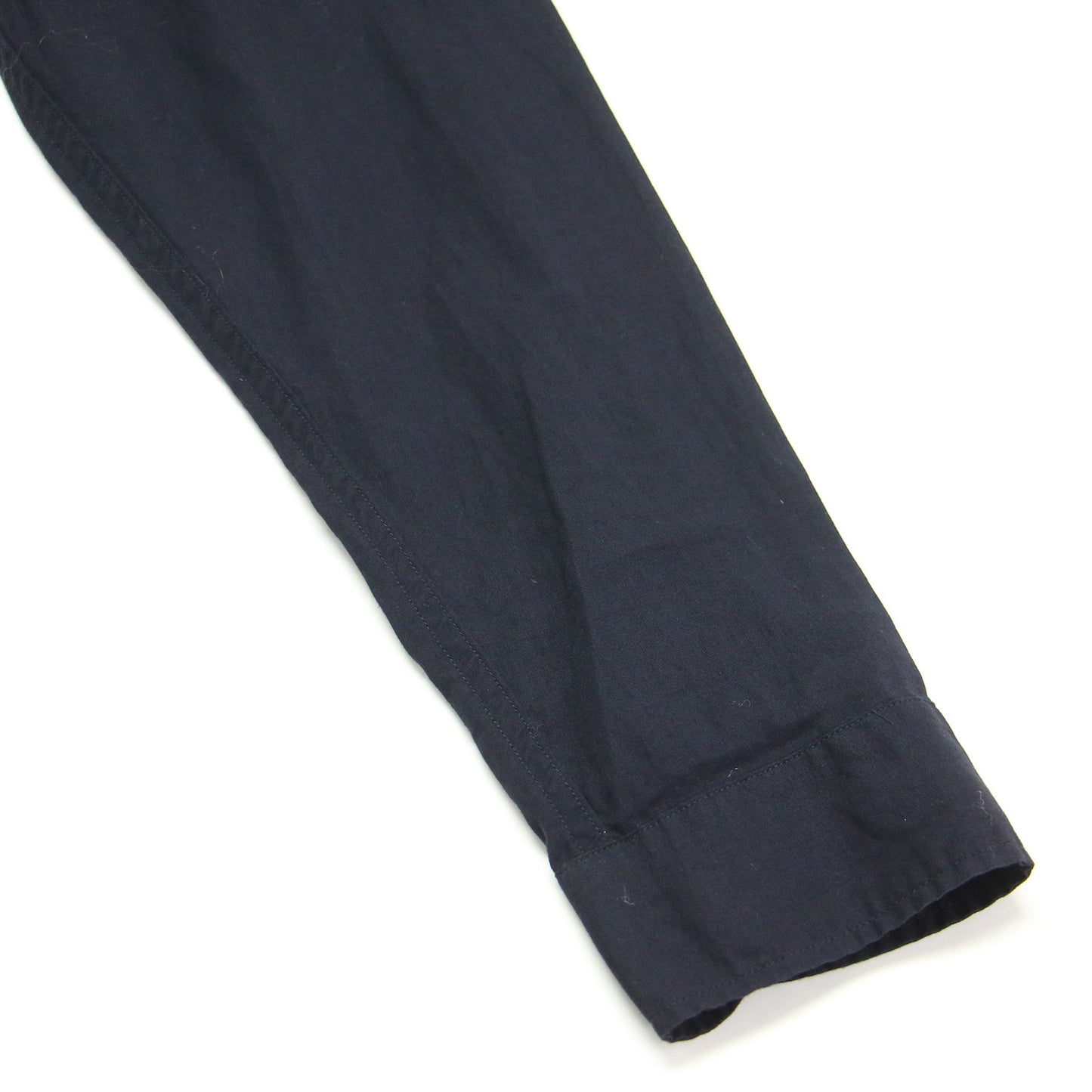 × martinique 別注 25春夏 コットンボイル ミリタリーシャツ / HAMPTON SHIRT COTTON VOILE 長袖 ボックスシルエット ラウンドヘム 刺繍 コットン