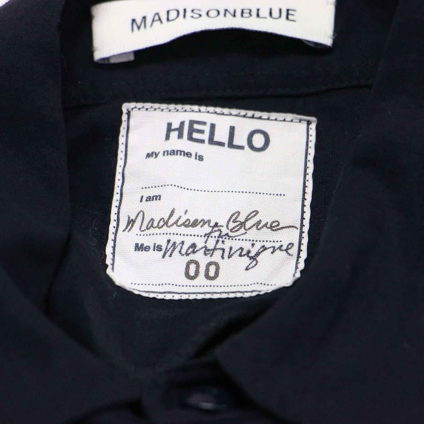 × martinique 別注 25春夏 コットンボイル ミリタリーシャツ / HAMPTON SHIRT COTTON VOILE 長袖 ボックスシルエット ラウンドヘム 刺繍 コットン