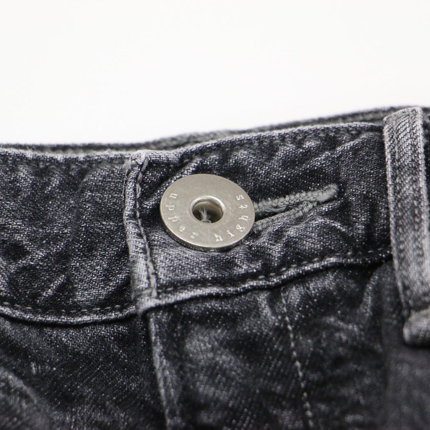 × Marisol 別注 24秋冬 ザ カズン ダメージ加工 デニムパンツ / THE COUSIN ハイウエスト ストレート 5ポケット カットオフ ユーズドライク コットン