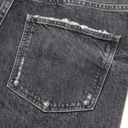 × Marisol 別注 24秋冬 ザ カズン ダメージ加工 デニムパンツ / THE COUSIN ハイウエスト ストレート 5ポケット カットオフ ユーズドライク コットン