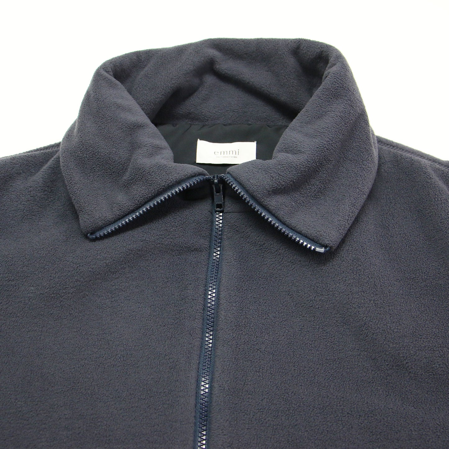 クロップド フリース ブルゾン / ジャケット ショート丈 スタンドカラー ドローコード