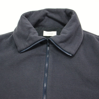 クロップド フリース ブルゾン / ジャケット ショート丈 スタンドカラー ドローコード