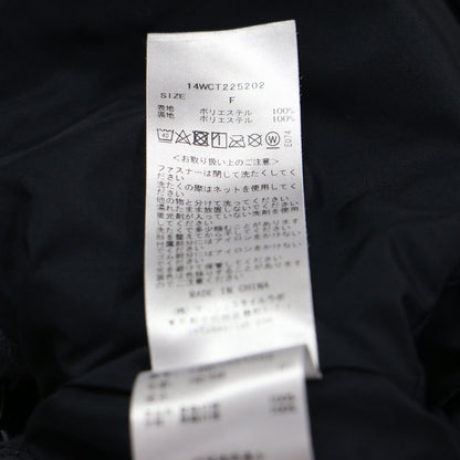 クロップド フリース ブルゾン / ジャケット ショート丈 スタンドカラー ドローコード