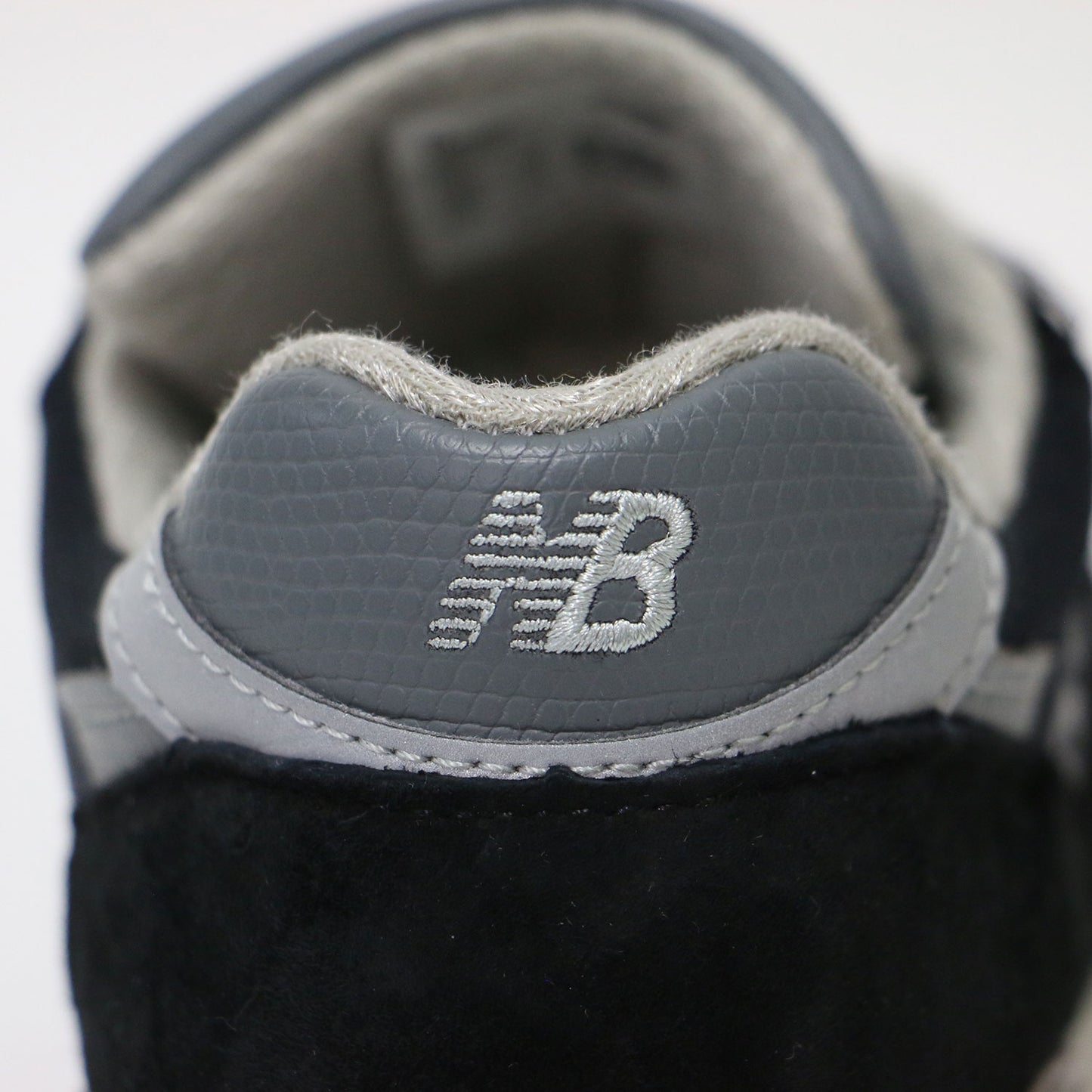 U998BL / ローカット レースアップ レザー スエード スニーカー