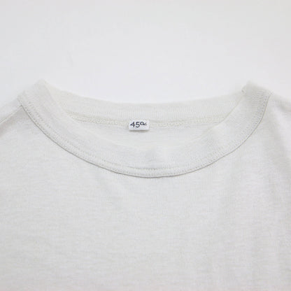 ギマニットのショートスウェットTシャツ / カットソー 半袖 クルーネック ワイド ドロップショルダー ロゴ 刺繍 コットン