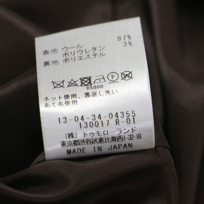 23秋冬 ブラウニー シェファードチェック ペンシル パンツ / スラックス テーパード ストレッチ