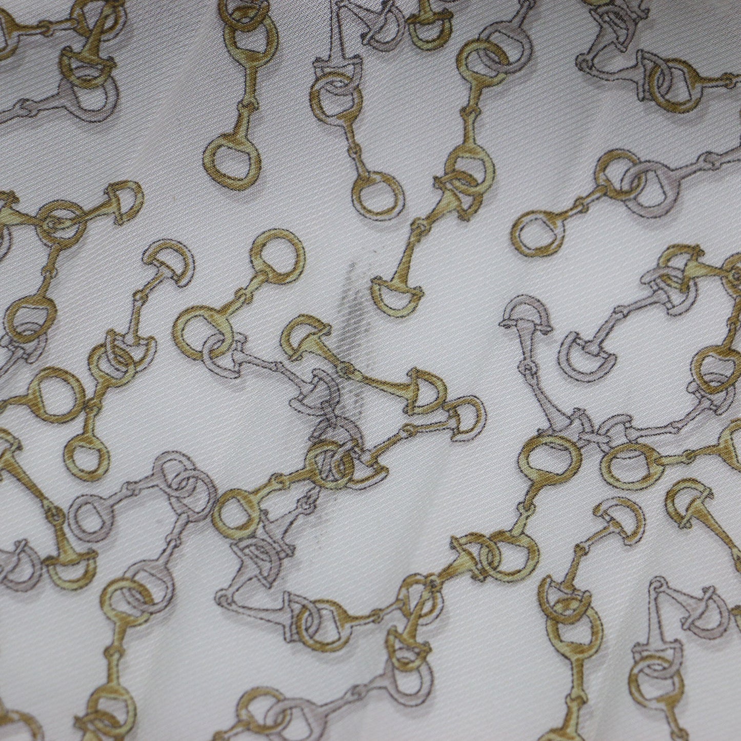 ビットプリント アシンメトリー プリーツスカート / ロング丈 ビット柄 総柄 Aラインフレアシルエット
