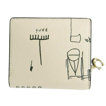 × JEAN-MICHEL BASQUIAT Wallet / ジャン＝ミシェル バスキア スナップ ウォレット 二つ折り 財布 コンパクト チャーム
