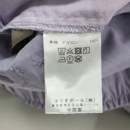 24春夏 パラシュートパンツ / PARACHUTE PANTS フルレングス ウエストゴム ドローコード メタルパーツ ナイロン ウォッシャブル