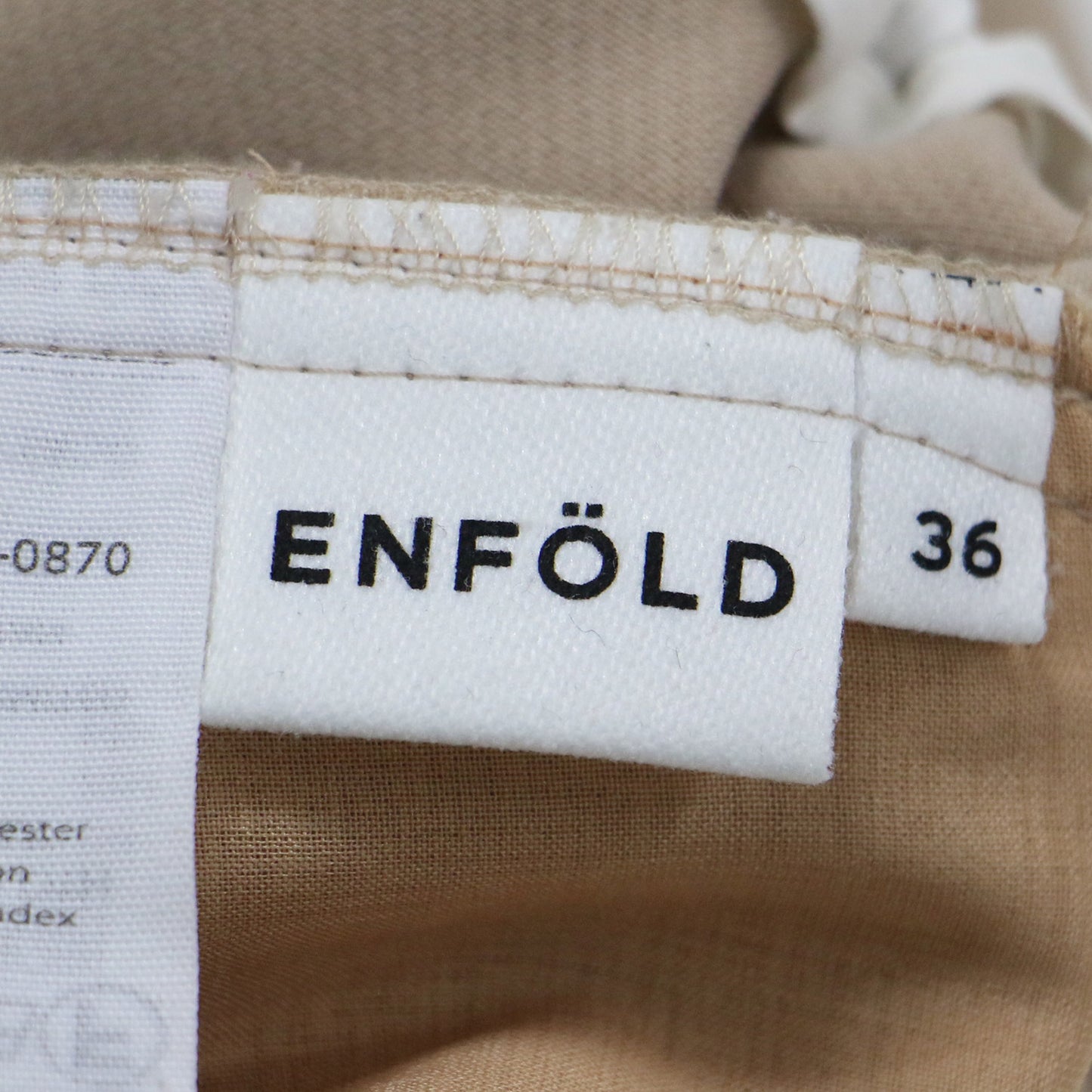 スポンジ ダブルクロス ゴム テーパードパンツ / スラックス センタープレス ハイウエスト ストレッチ