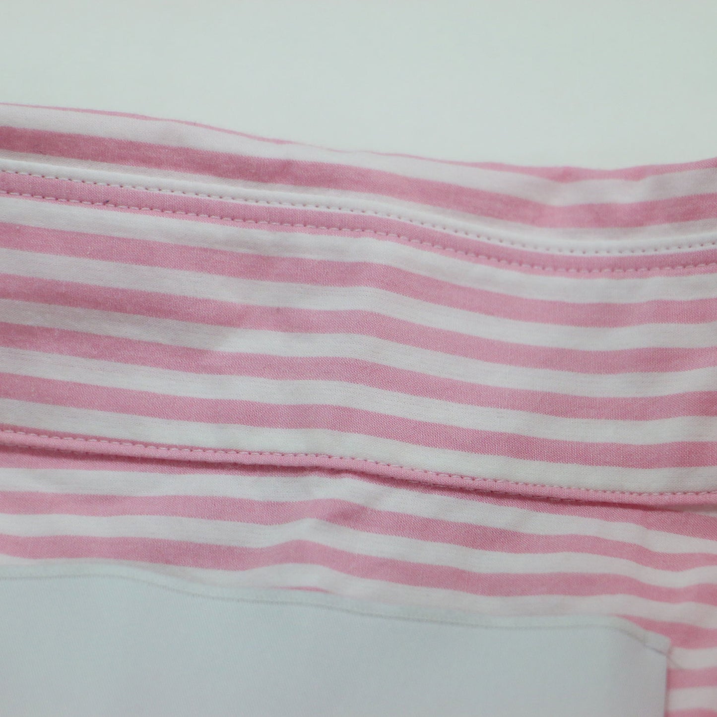 スクエア ビッグ ストライプシャツ / HERB SQUARE STRIPE SHIRT ブラウス 長袖 ドロップショルダー ワイド コットン ウォッシャブル