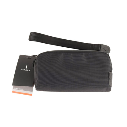 L字ファスナー フライト ポーチ / FLIGHT POUCH ショルダーバッグ マグネットポケット サイレントジッパー 防水加工