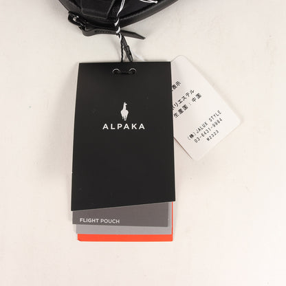L字ファスナー フライト ポーチ / FLIGHT POUCH ショルダーバッグ マグネットポケット サイレントジッパー 防水加工