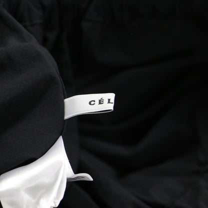 24春夏 ギャザーマキシスカート / GATHER MAXI SKIRT ロングスカート Aライン フレア ウエストゴム ドローコード サイドスリット ウォッシャブル