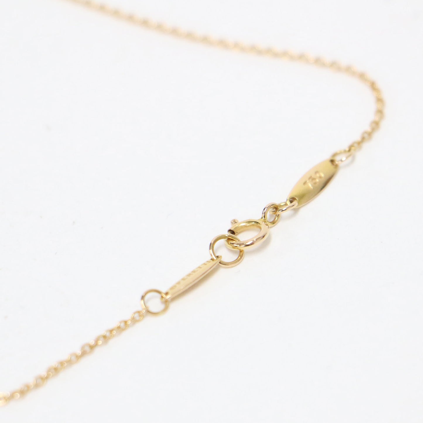 エルサ ペレッティ バイザヤード ダイヤモンド ネックレス / K18YG 750