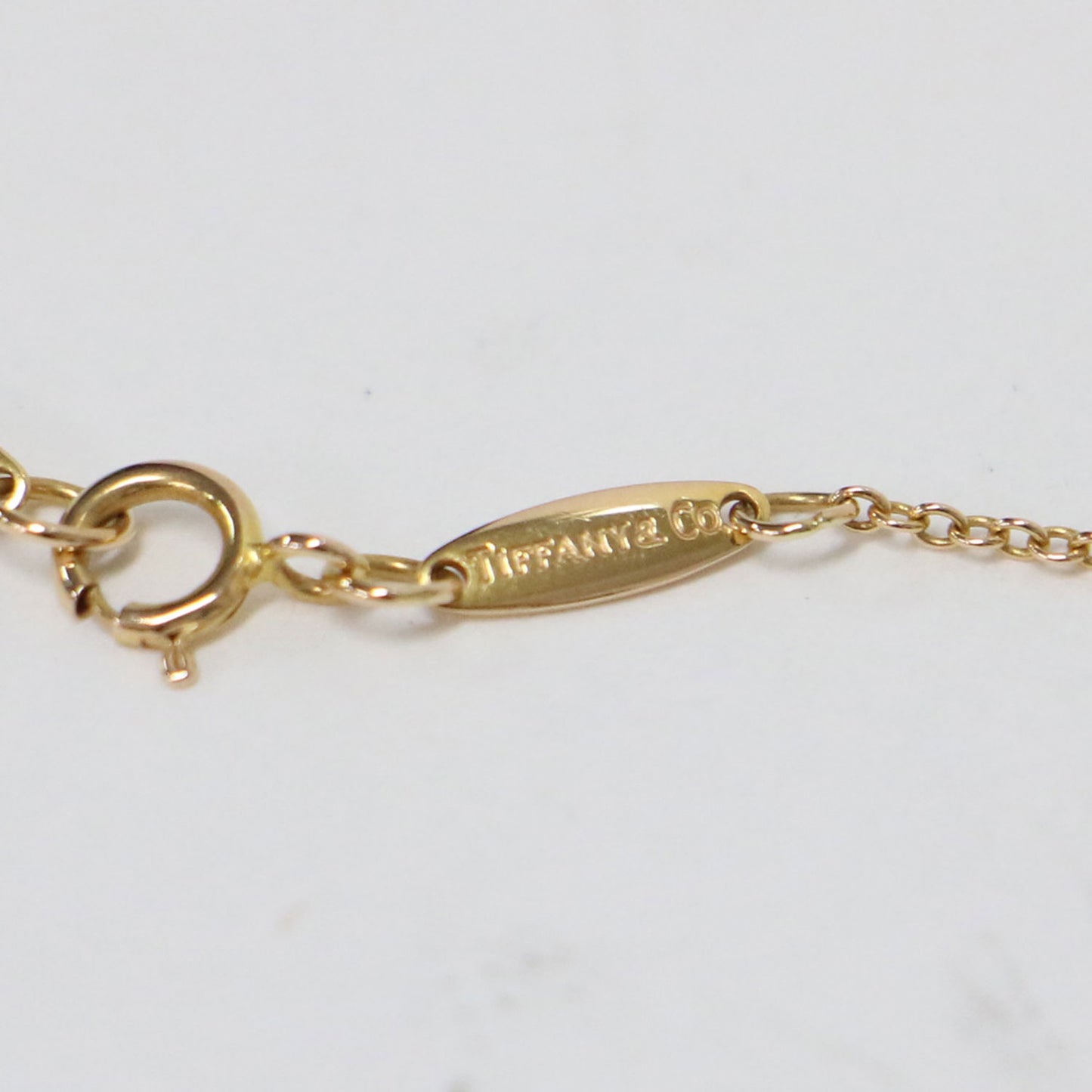 エルサ ペレッティ バイザヤード ダイヤモンド ネックレス / K18YG 750