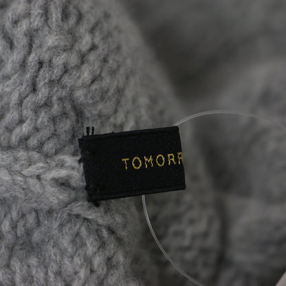 カシミヤ ケーブル編み スヌード / マフラー ニット ローゲージ