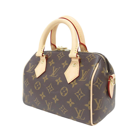 スピーディ･バンドリエール 20 / ハンドバッグ ショルダー 2WAY 肩掛け クロスボディ パドロック モノグラム 牛革