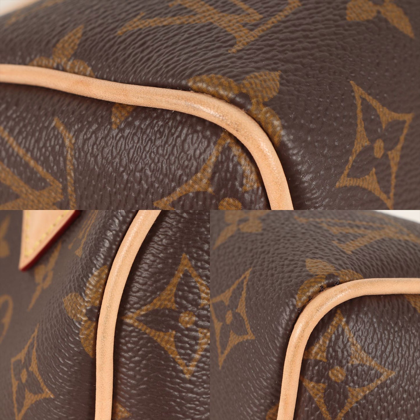 スピーディ･バンドリエール 20 / ハンドバッグ ショルダー 2WAY 肩掛け クロスボディ パドロック モノグラム 牛革