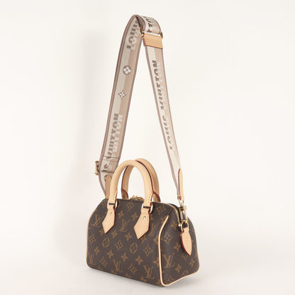 スピーディ･バンドリエール 20 / ハンドバッグ ショルダー 2WAY 肩掛け クロスボディ パドロック モノグラム 牛革