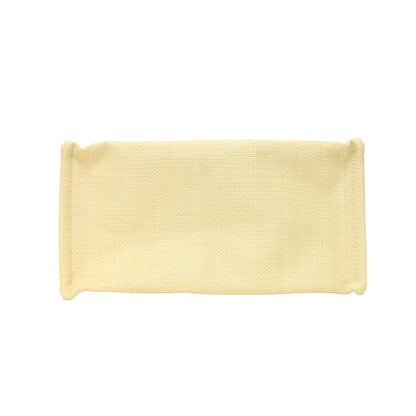 25春夏 刺繍 メッシュ ハンドバッグ / SAC SQ MESH トートバッグ ダブルハンドル スクエア型 ロゴ パラコード