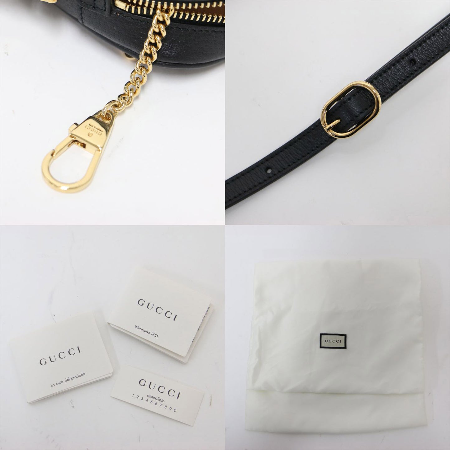 オフィディア ミニ ショルダーバッグ 517350 / ポシェット ライン ロゴ クロスボディ キャンバス 牛革