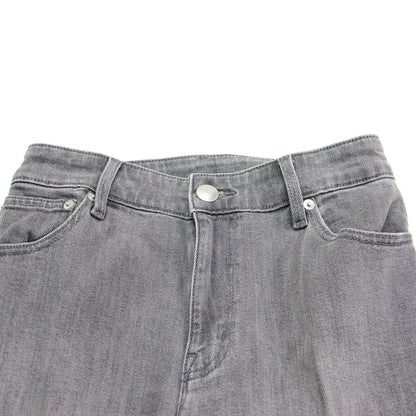 25春夏 センタープレス スティック ジーンズ / デニムパンツ スキニー 5ポケット ストレッチ コットン