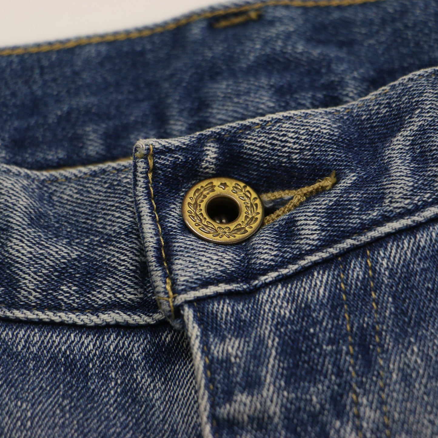 23春夏 5ポケット ストレート デニムパンツ / 5 1/2 LOOSE-STRAIGHT DENIM ローライズ ワイド コットン