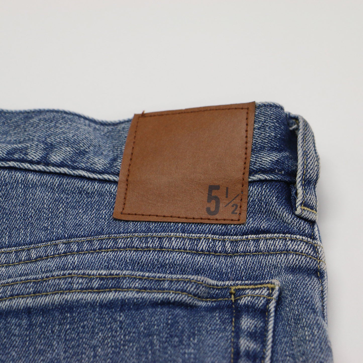 23春夏 5ポケット ストレート デニムパンツ / 5 1/2 LOOSE-STRAIGHT DENIM ローライズ ワイド コットン