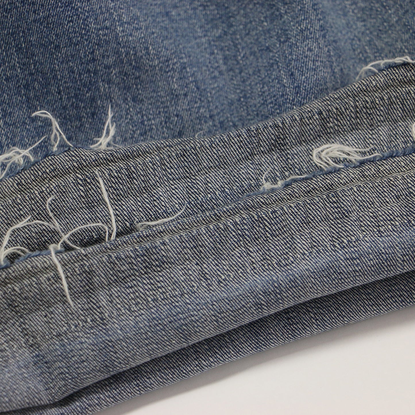 23春夏 5ポケット ストレート デニムパンツ / 5 1/2 LOOSE-STRAIGHT DENIM ローライズ ワイド コットン