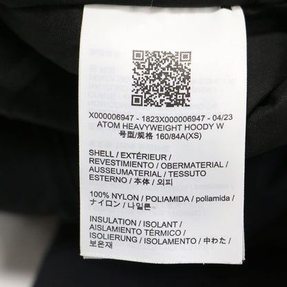 アトム ヘビーウェイト フーディ ウィメンズ / Atom Heavyweight Hoody W ジャンパー 長袖 フード ジップアップ インサレーション素材