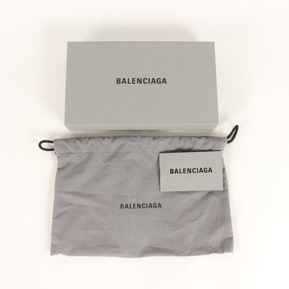 ロング コインケース カードホルダー 財布 / Envelope L字ファスナー ブランドロゴ 牛革