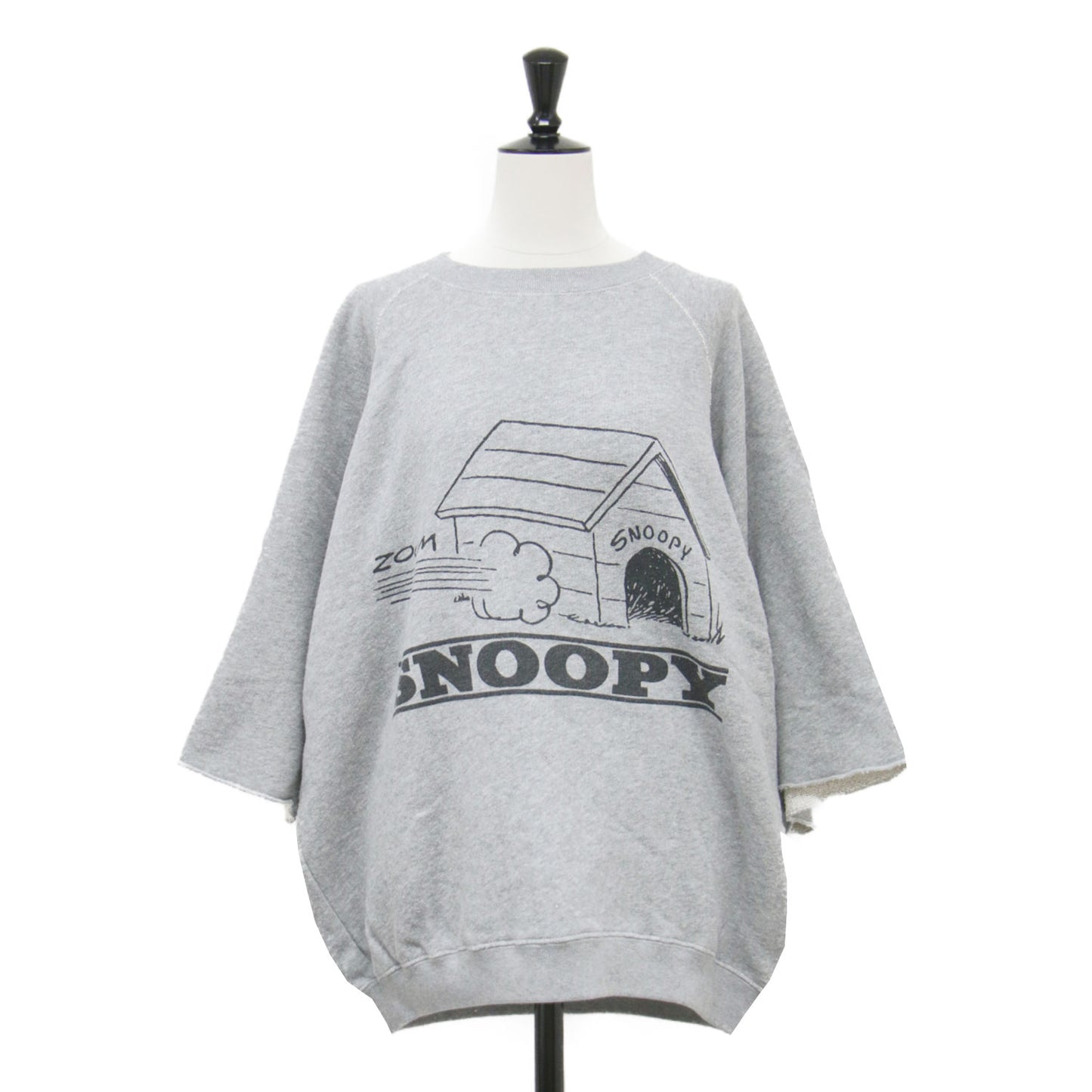 × SPORTS WEAR 別注 25春夏 ピーナッツ ハーフスリーブスウェット / PEANUTS プルオーバー クルーネック 半袖 ラグラン コットン