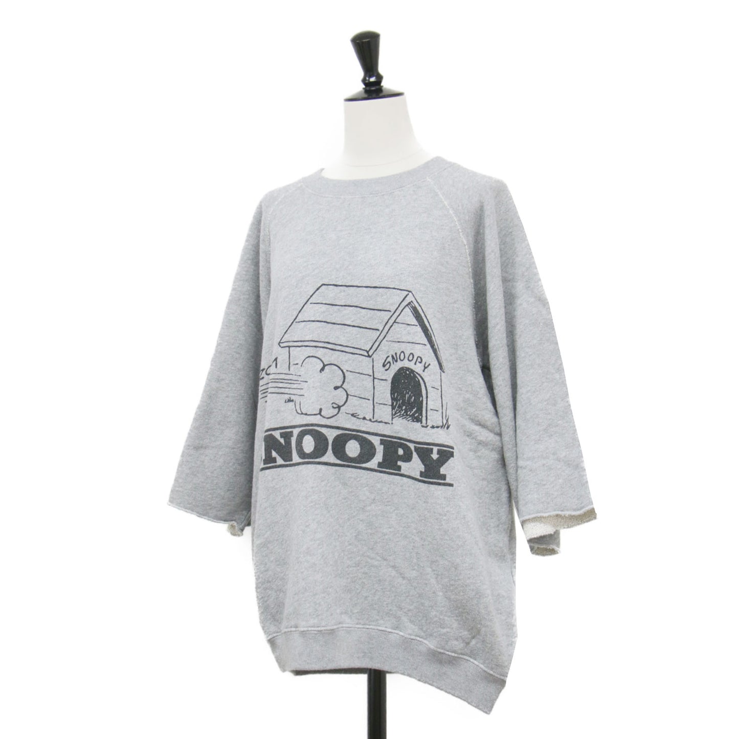 × SPORTS WEAR 別注 25春夏 ピーナッツ ハーフスリーブスウェット / PEANUTS プルオーバー クルーネック 半袖 ラグラン コットン